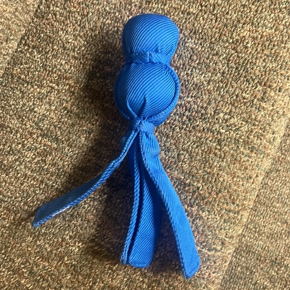 KONG Wubba, Small blue dog toy squeaker